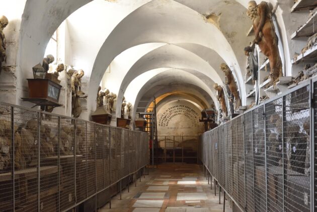 Les catacombes des Capucins à Palerme abritent des centaines de momies