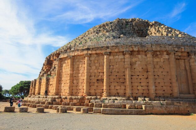 Les ruines romaines de Tipaza, Algérie