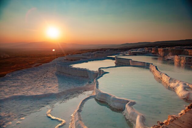 Les sources thermales de Pamukkale en Turquie