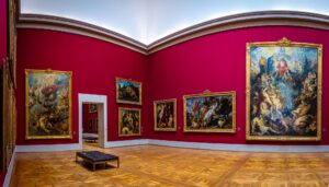 L'une des salles de l'Alte Pinakothek à Munich