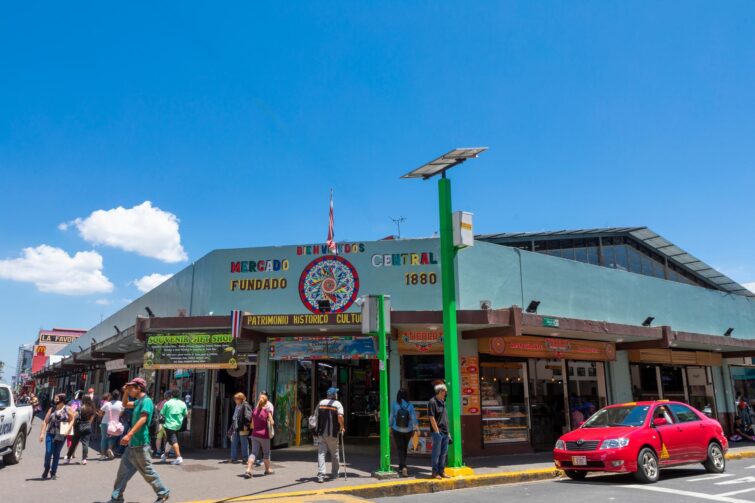 Marché Central de San José au Costa Rica