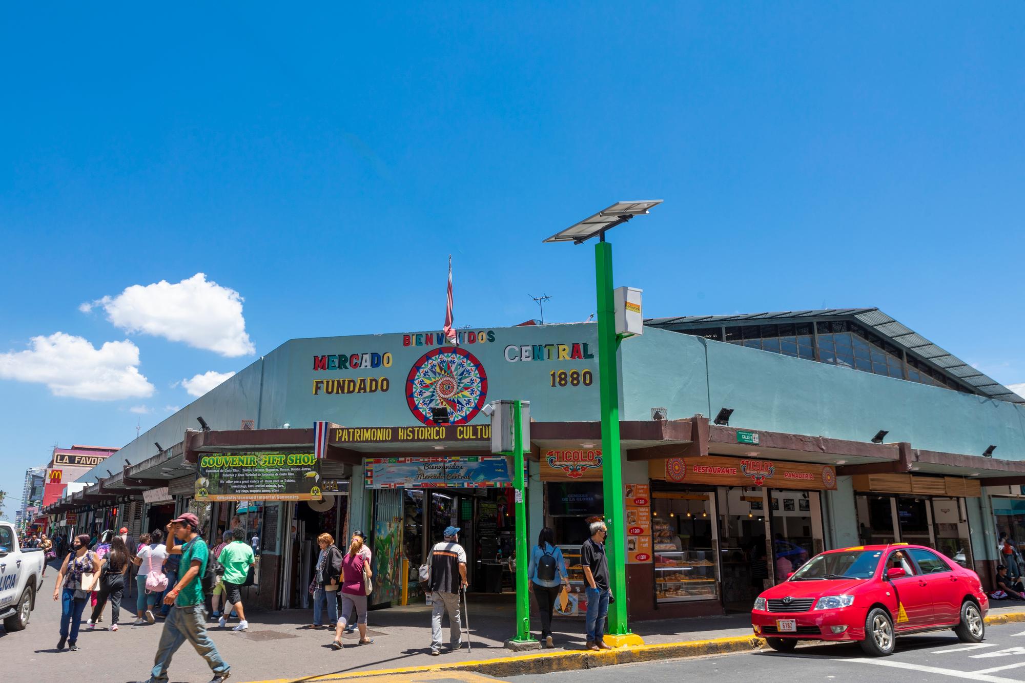 Marché Central de San José au Costa Rica