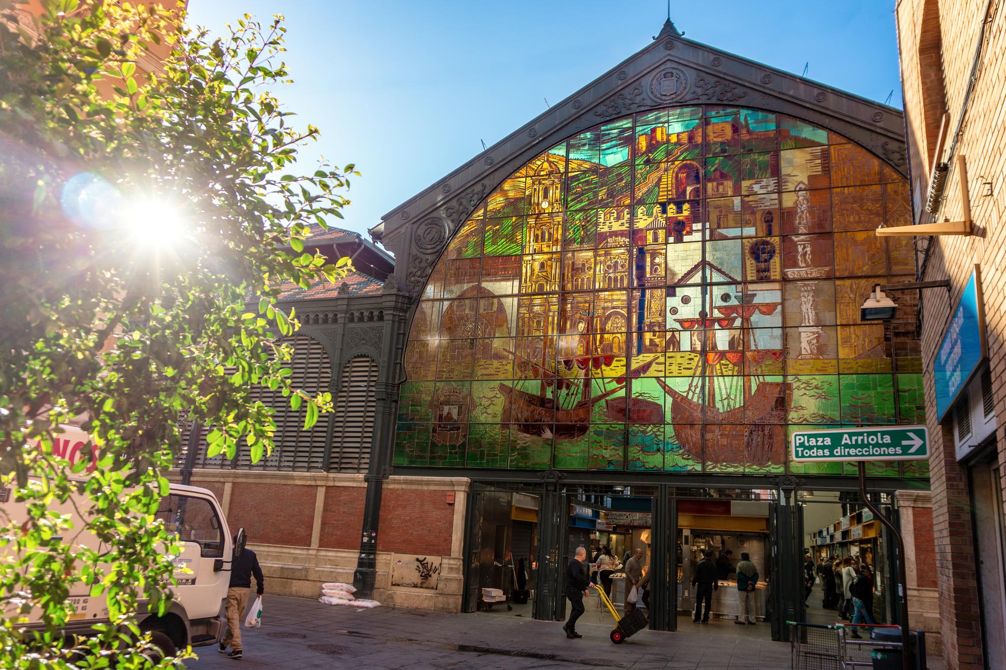 Marché central Atarazanas, Malaga, Espagne