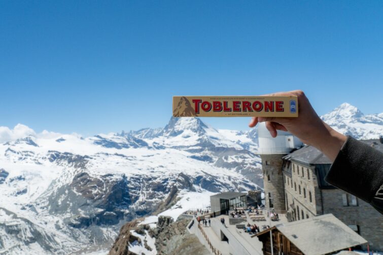 Matterhorn montagne, inspiration pour le chocolat Toblerone, Suisse