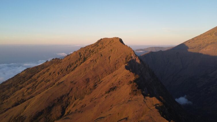 Mont Rinjani à Lombok, Indonésie