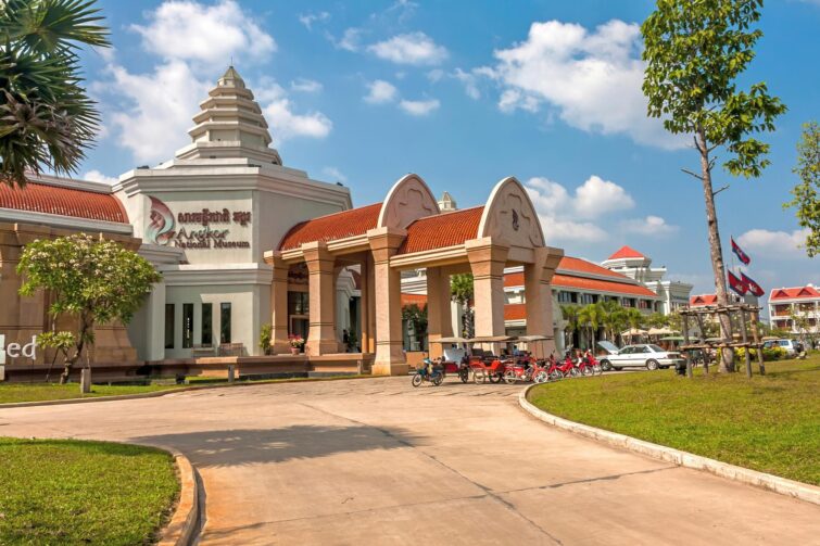 Musée national d'Angkor à Siem Reap au Cambodge