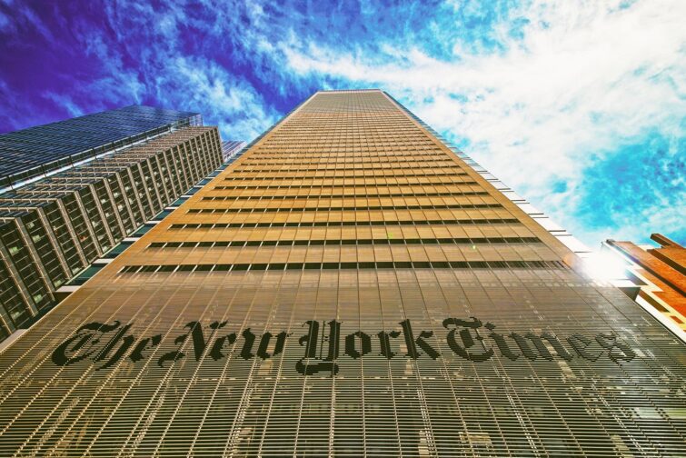 New York Times Building at 41 Park Row, New York City