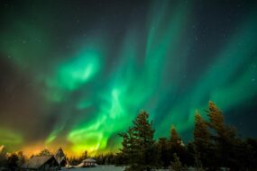 Observation des aurores boréales à Rovaniemi en Finlande