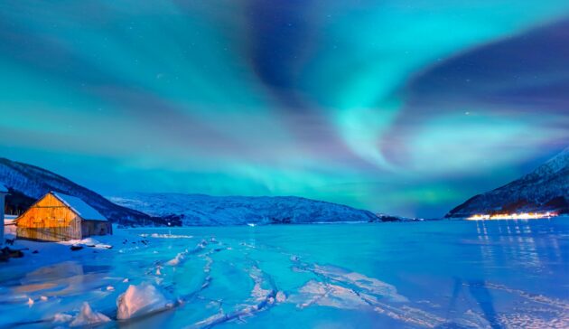 Observation des aurores boréales à Tromsø en Norvège