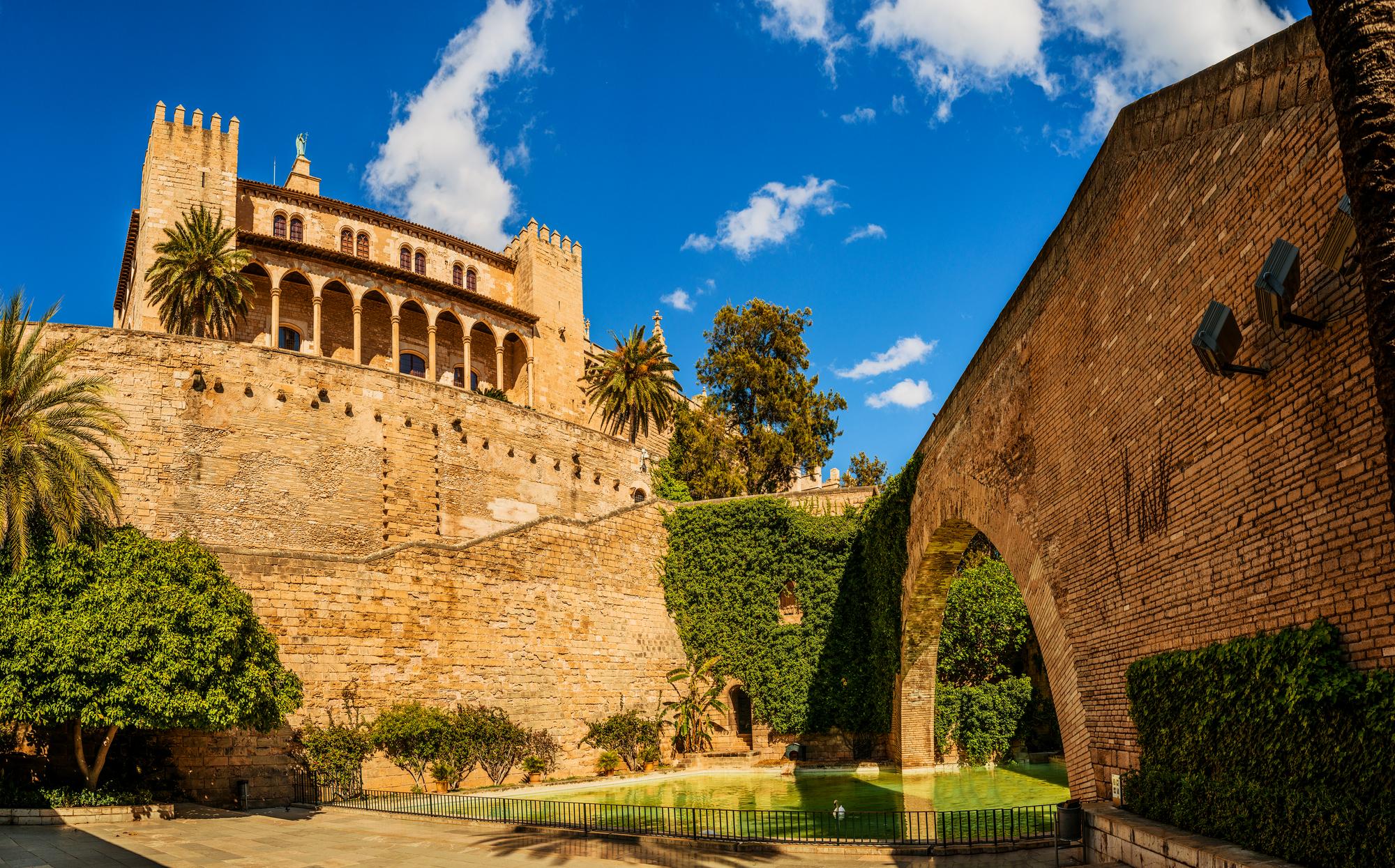 Palais royal de l’Almudaina à Palma de majorque