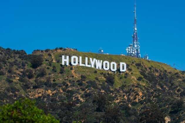 Panneau Hollywood à Los Angeles en Californie