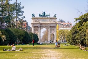 Parco Sempione à Milan