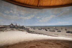 Petite partie du tableau du Panorama Mesdag