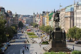 Place Venceslas, Prague