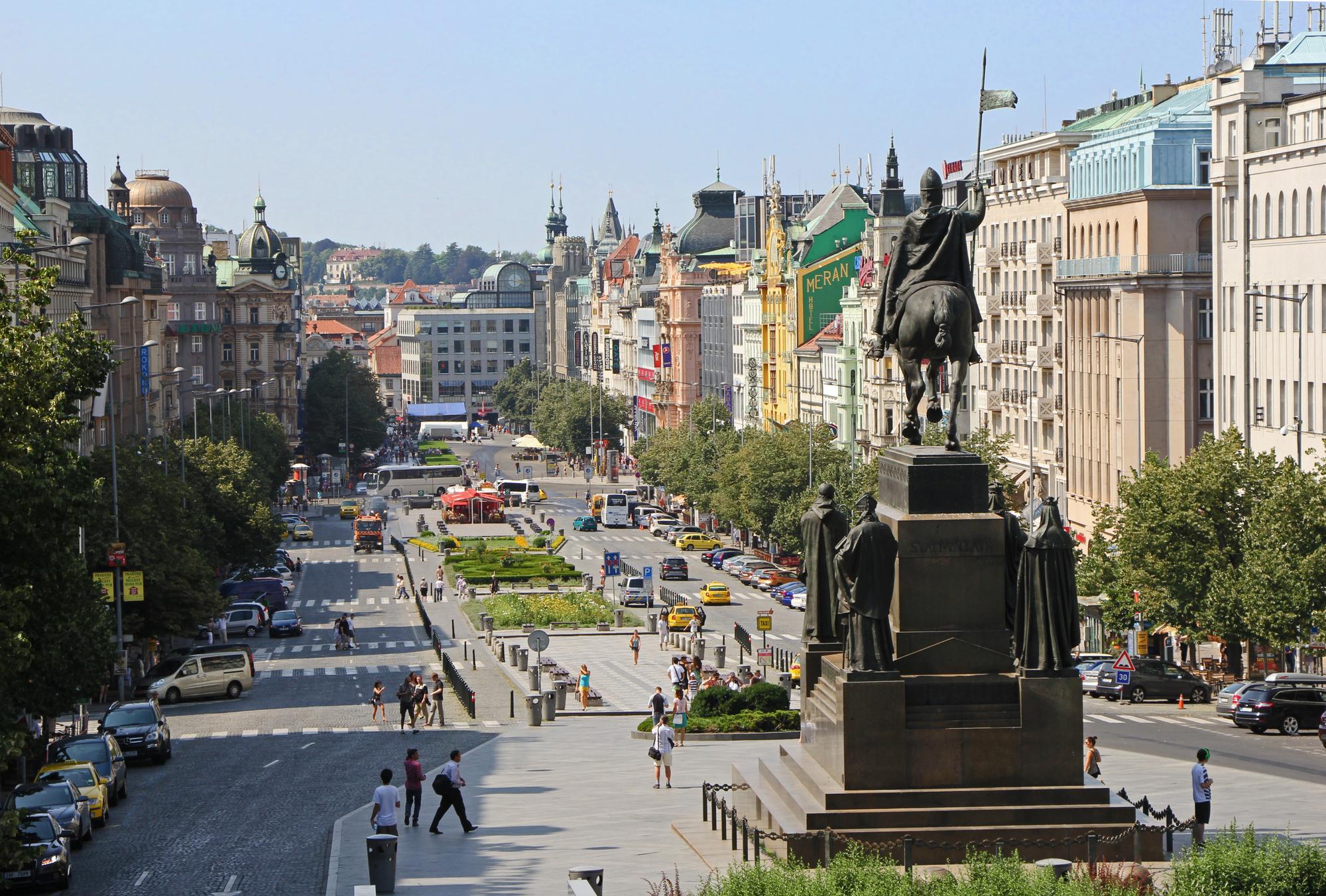 Place Venceslas, Prague
