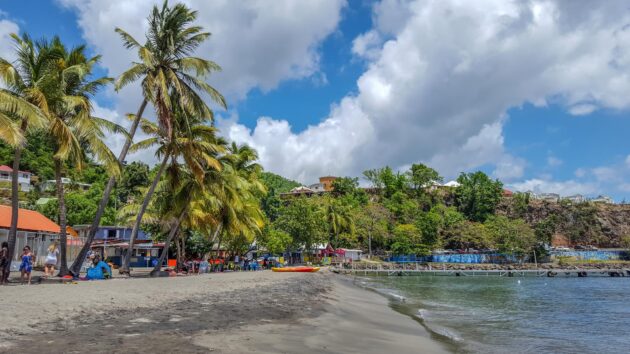 Plage de la Malendure en Guadeloupe