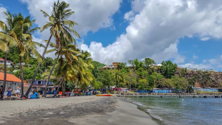 Plage de la Malendure en Guadeloupe