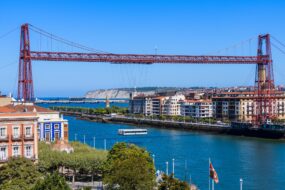 Pont de Biscaye à Bilbao, Espagne