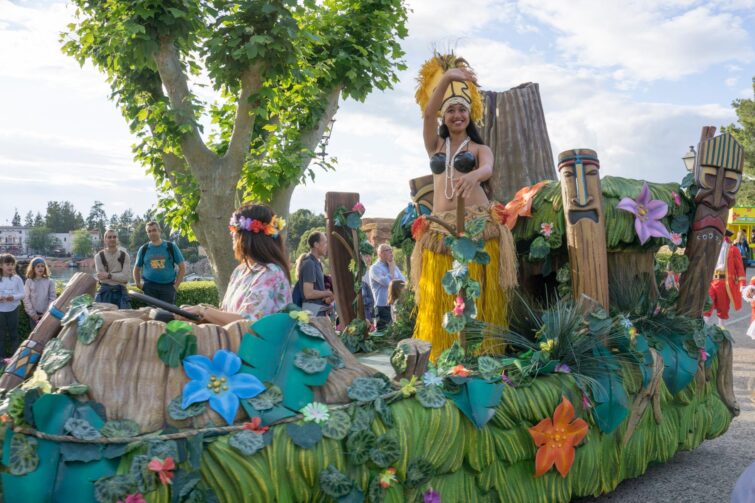 PortAventura Parade à PortAventura World, Salou, Espagne