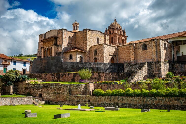 Qorikancha à Cuzco, site du patrimoine mondial de l'UNESCO, Pérou