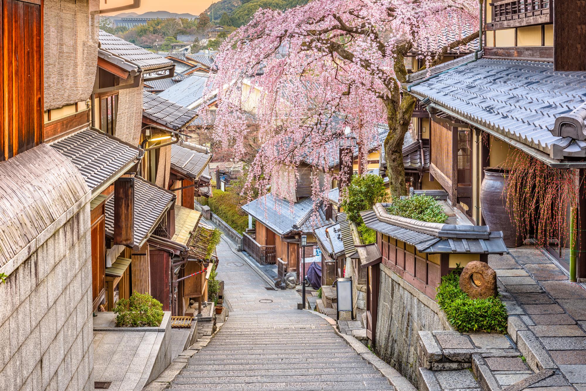 Quartier Higashiyama à Kyoto