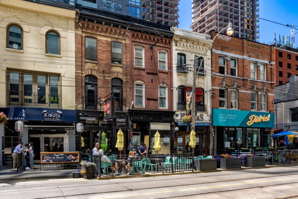 Quartier King West à Toronto
