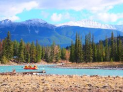 Rafting, Canyon Athabasca,Jasper