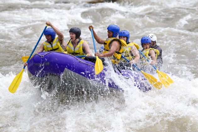 Rafting dans les gorges de l'Imst, Autriche