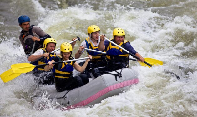 Rafting sur le Gave de Pau, à Pau, France