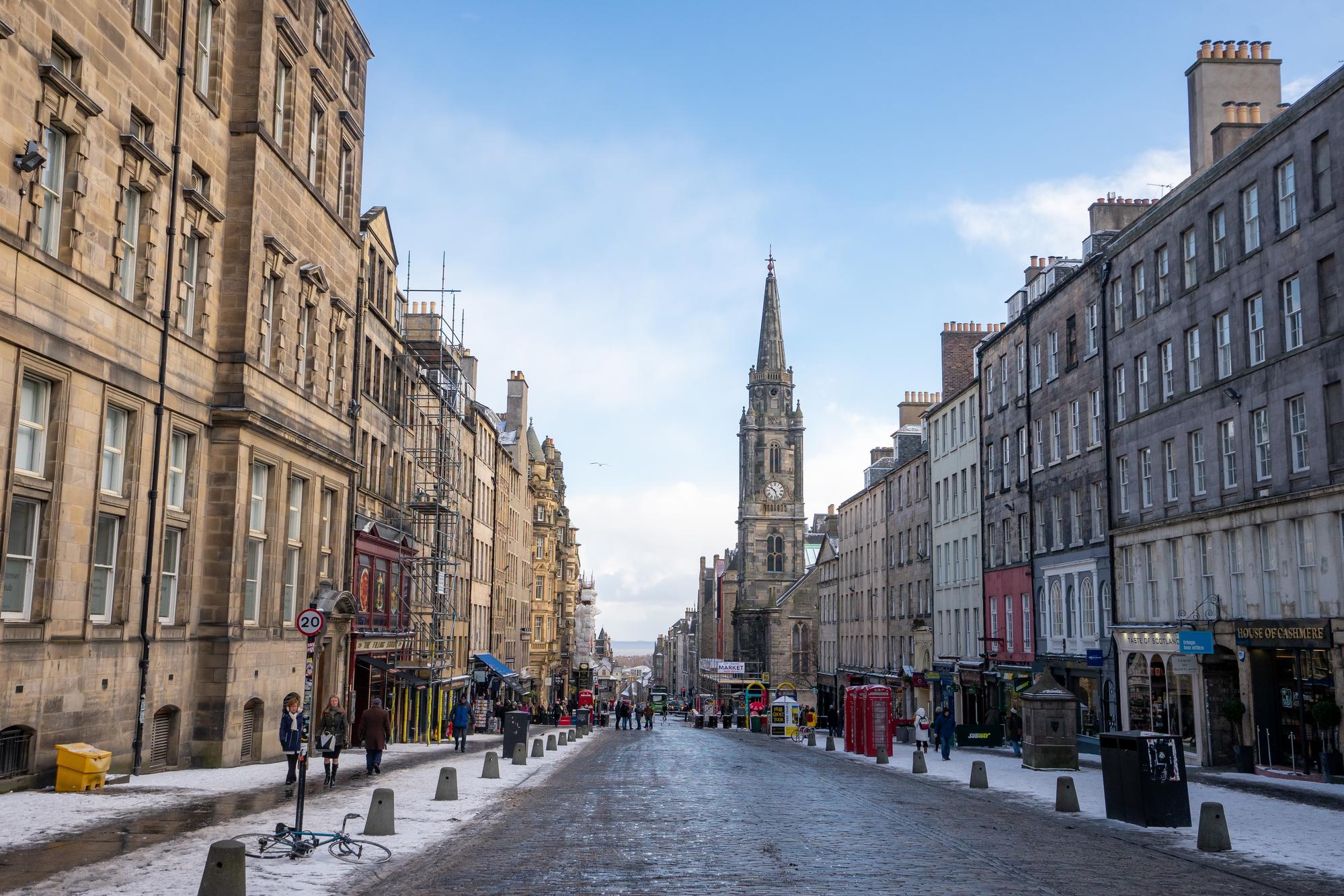 Royal Mile à Edimbourg