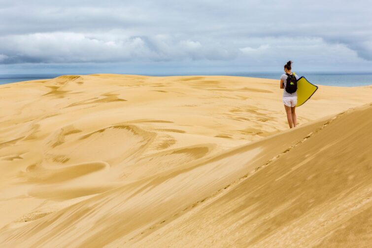 Sandboard à Agadir au Maroc