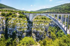 Saut à l’Élastique au pont de l'Artuby, gorges du Verdon
