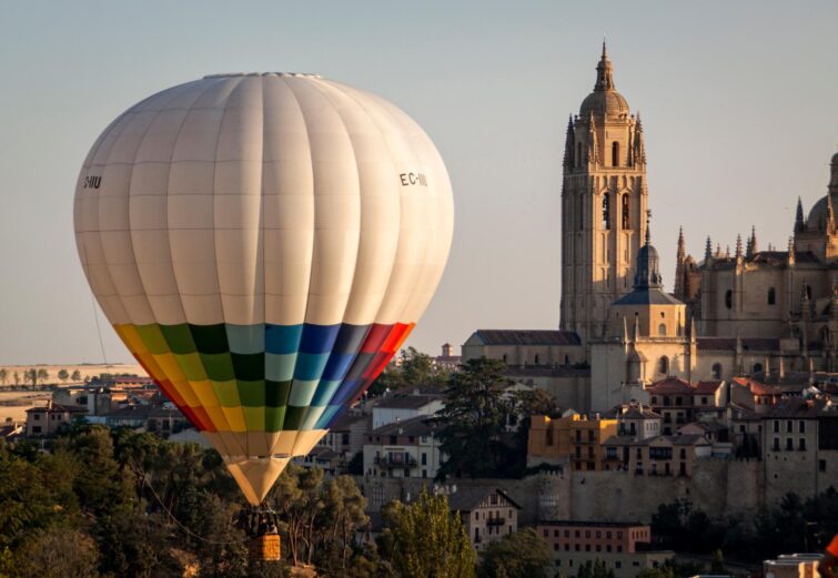 Ségovie en montgolfière