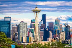 Space Needle à Seattle, États-Unis