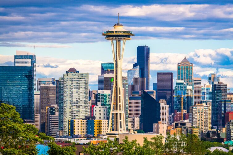 Space Needle à Seattle, États-Unis