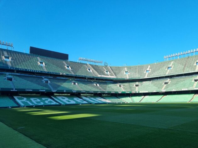 Stade Benito Villamarín à Séville, Andalousie, Espagne