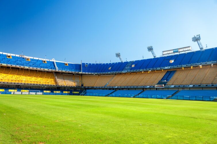 Stade La Bombonera à Buenos Aires, Argentine