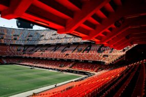 Stade Mestalla du FC Valence, Espagne