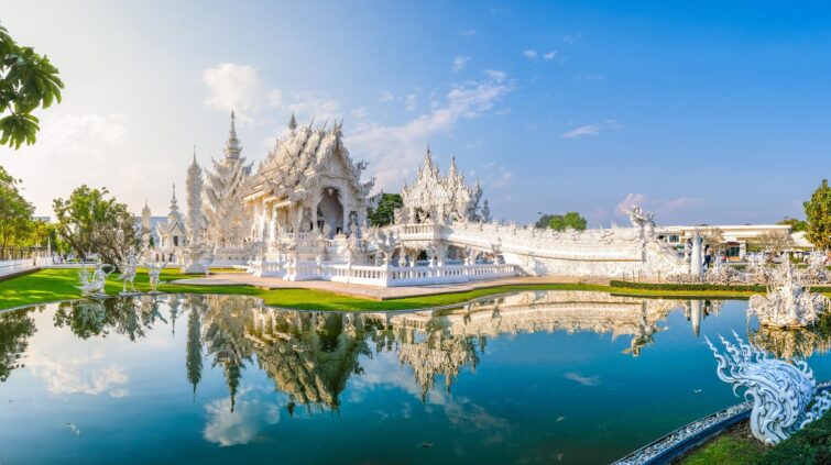 Temple blanc Chiang Rai Thailand