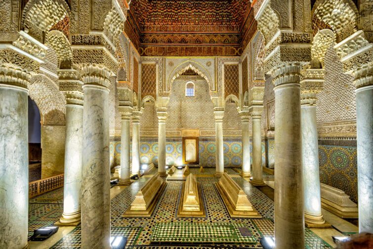 Tombeaux Saadiens à Marrakech