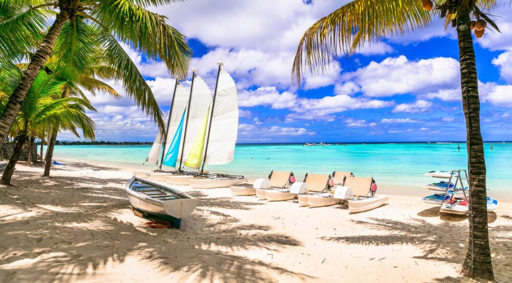 Trou aux Biches, plage mauritienne