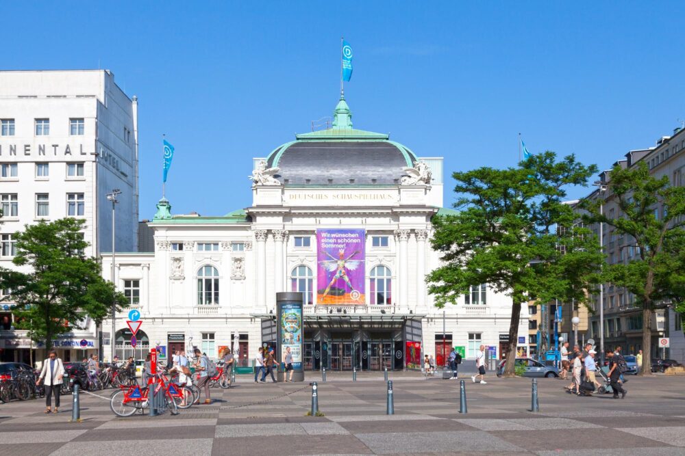 Un théâtre situé dans le quartier de St. Georg.