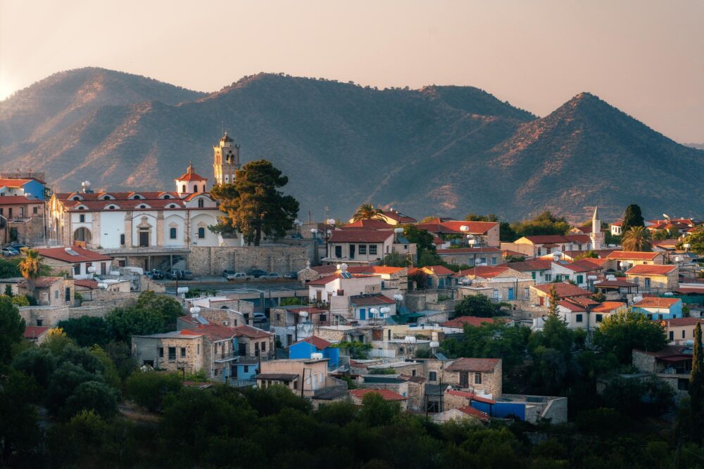 Village de Lefkara à chypre