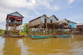 Village flottant de Kampong Phluk à Siem Reap