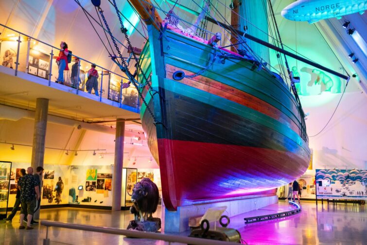 Visite du Musée du Fram à Oslo