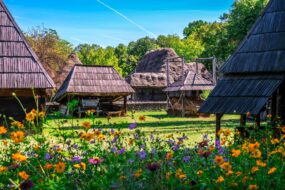 Visite du Musée du Village roumain à Bucarest