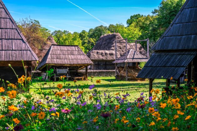 Visite du Musée du Village roumain à Bucarest