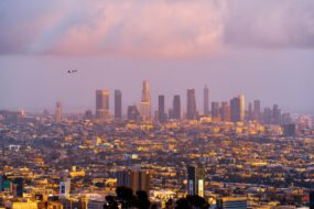 Vol en hélicoptère à Los Angeles, USA