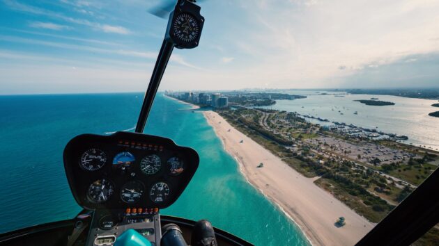 Vol en hélicoptère à Miami