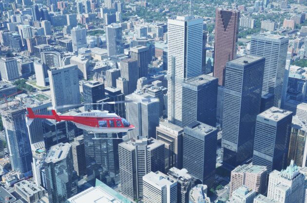 Vol en hélicoptère à Toronto au Canada